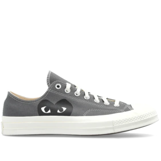 Comme des Garcons Play x Converse Chuck Taylor All Star 70 Low Grey