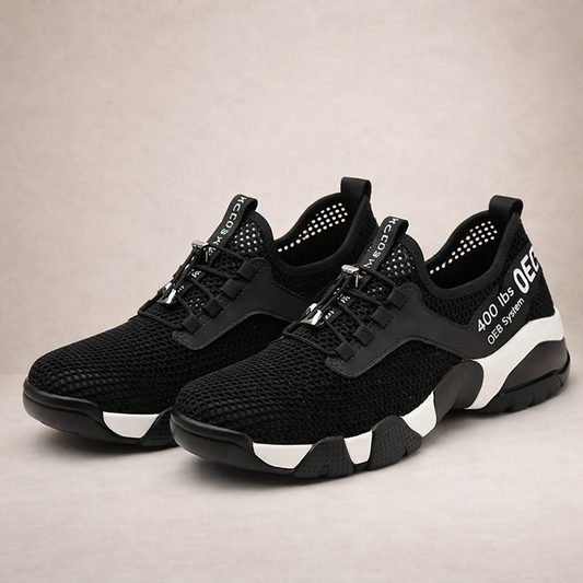 Men’s Breathable Steel Toe Safety Work Sneakers