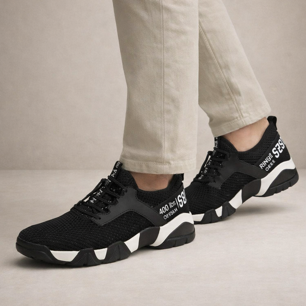 Men’s Breathable Steel Toe Safety Work Sneakers