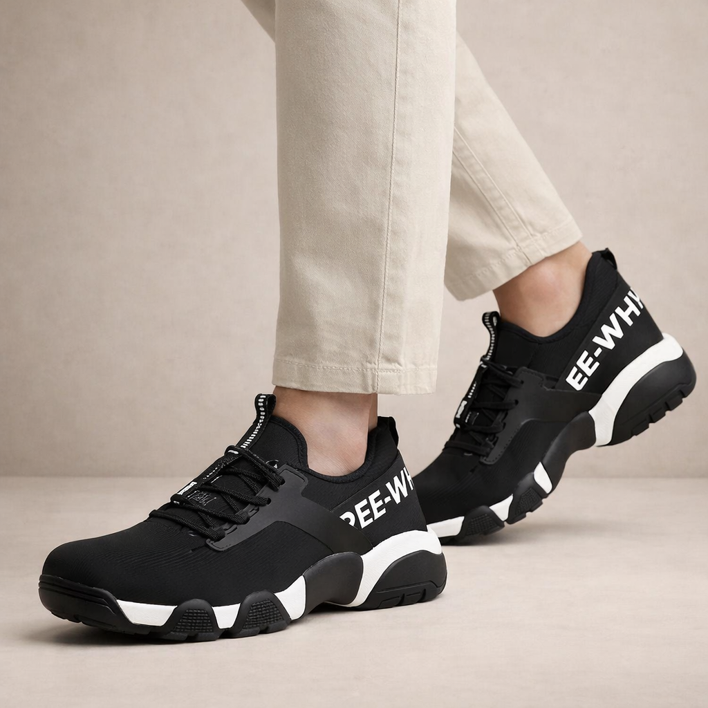 Men’s Breathable Steel Toe Safety Work Sneakers