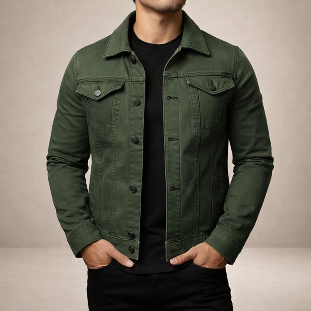 Men’s Lightweight Classic Denim Jacket