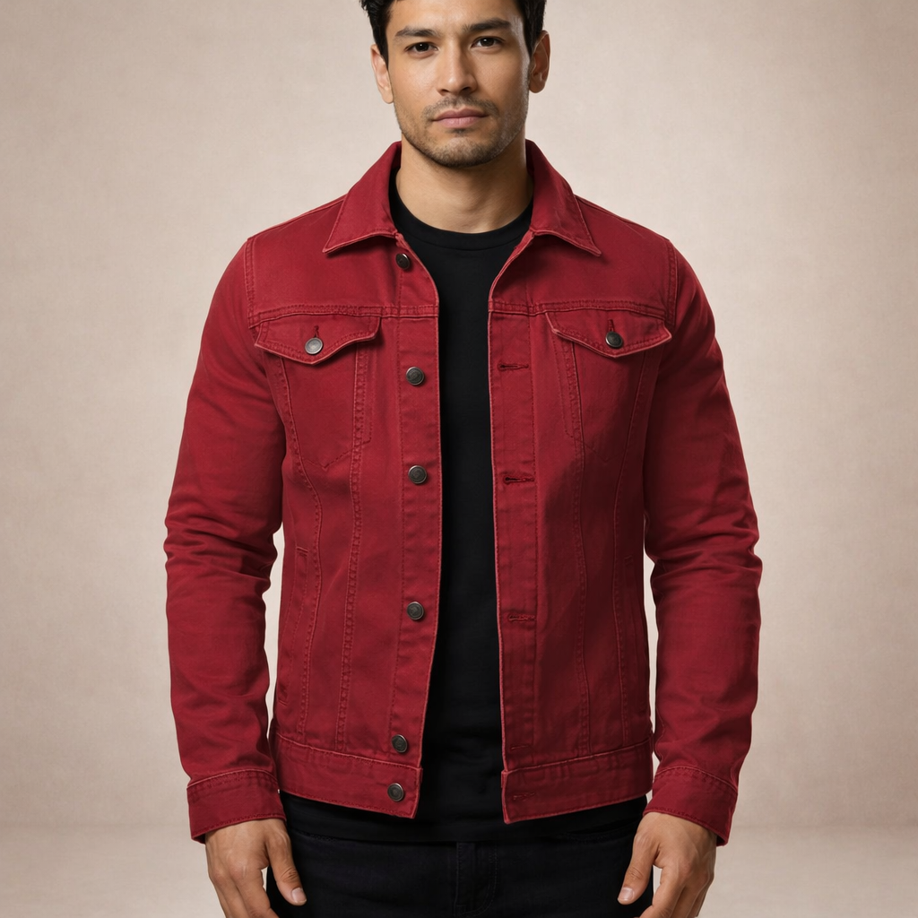 Men’s Lightweight Classic Denim Jacket