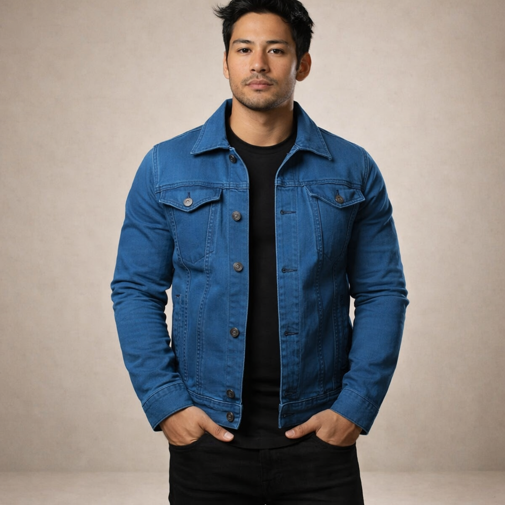 Men’s Lightweight Classic Denim Jacket