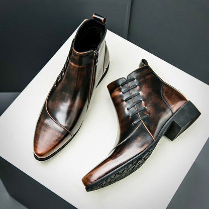 Samuel | Men’s Refined Leather Dress Boots