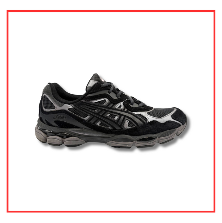 ASICS Gel-NYC Graphite Grey Black (Preloved) UK 11