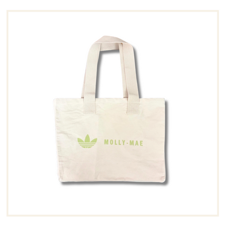 Molly-Mae x adidas Oxford Street Exclusive Matcha Tote Bag