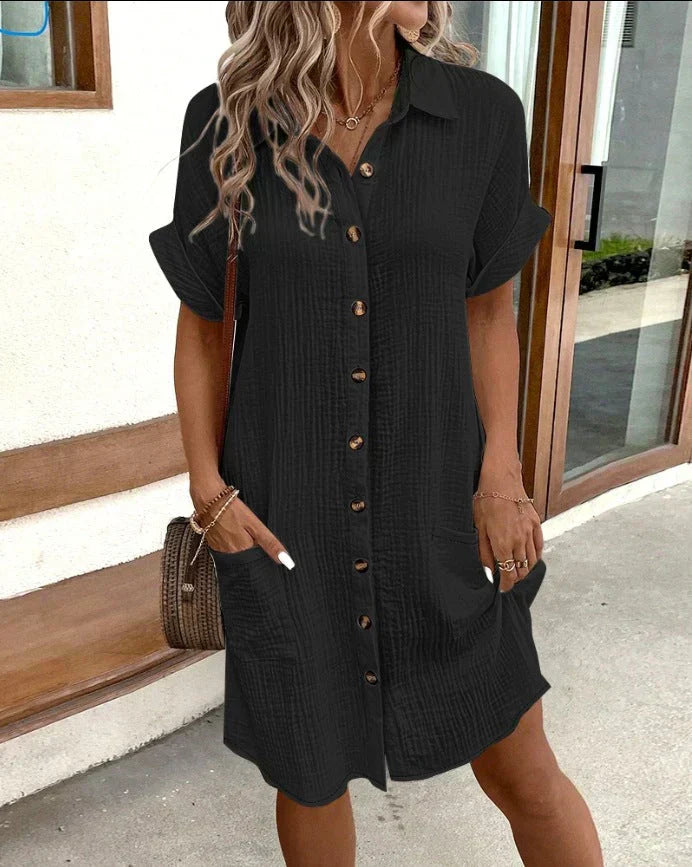 Stylish Cotton Polo Dress for Women