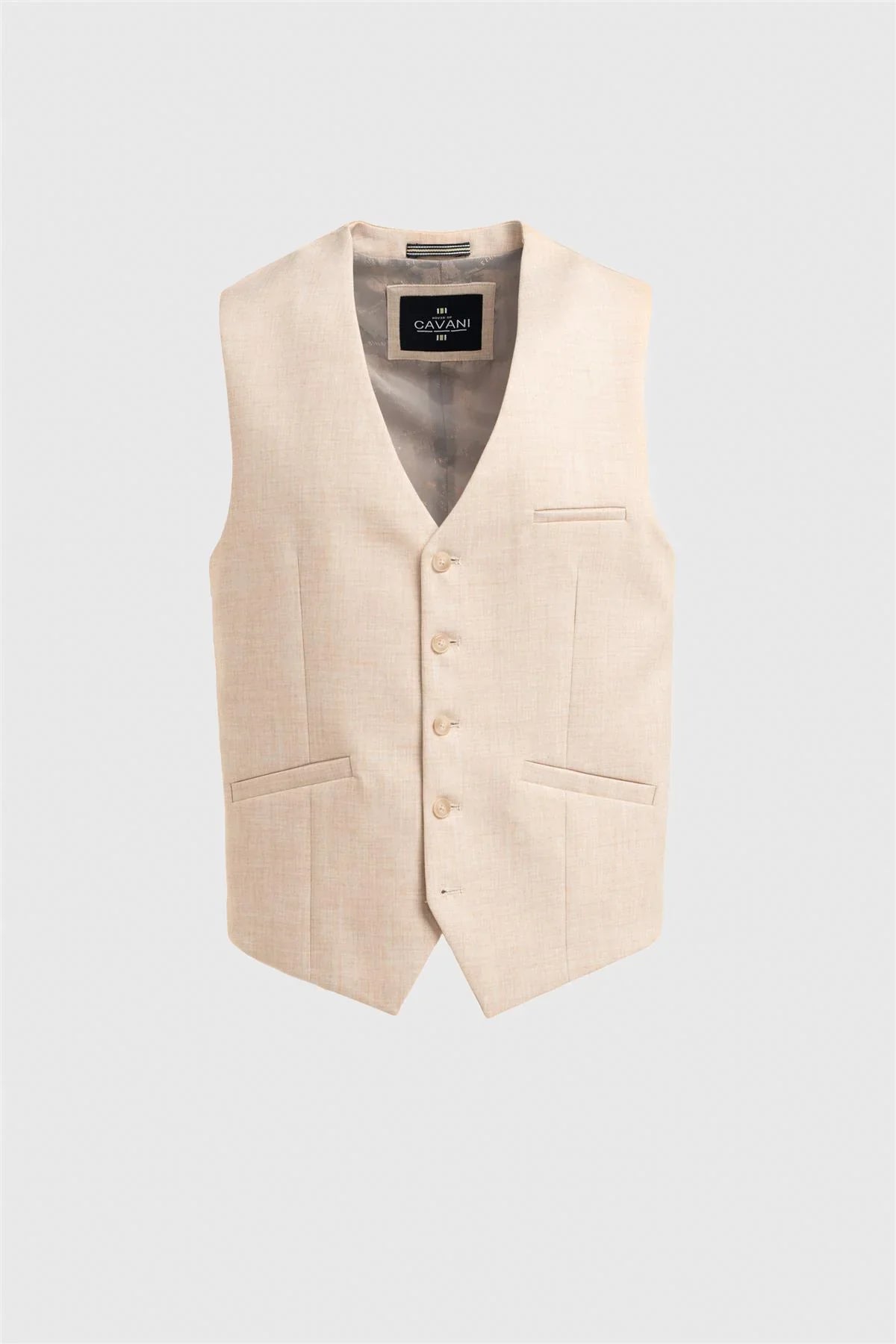 Cavani Malibu Men’s Beige Waistcoat