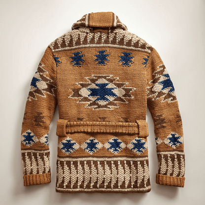 Wyatt | Handcrafted Western Shawl Cardigan