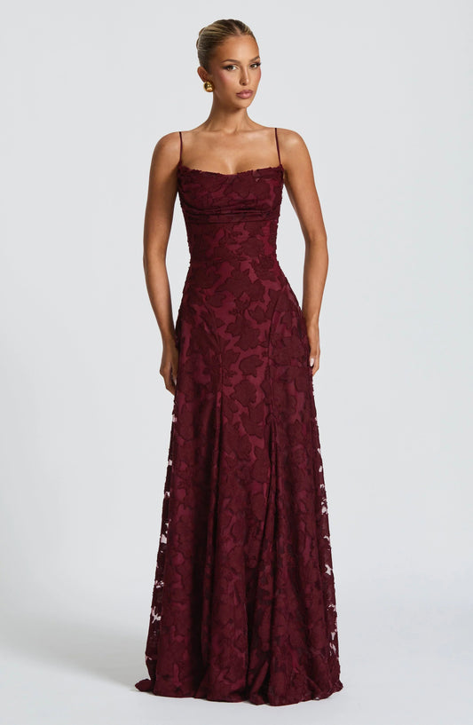 Women's Spaghetti Strap Maxi Dress Evening Formal
